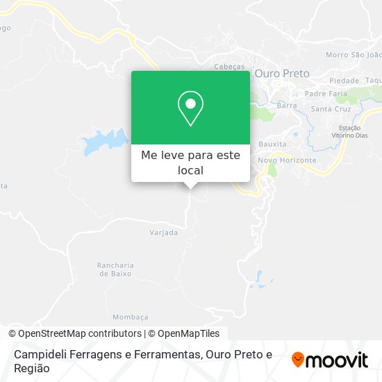 Campideli Ferragens e Ferramentas mapa