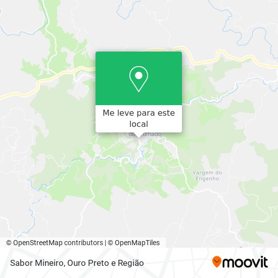 Sabor Mineiro mapa