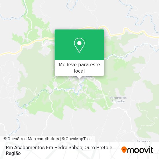 Rm Acabamentos Em Pedra Sabao mapa