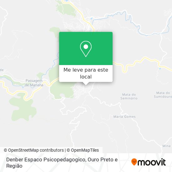 Denber Espaco Psicopedagogico mapa