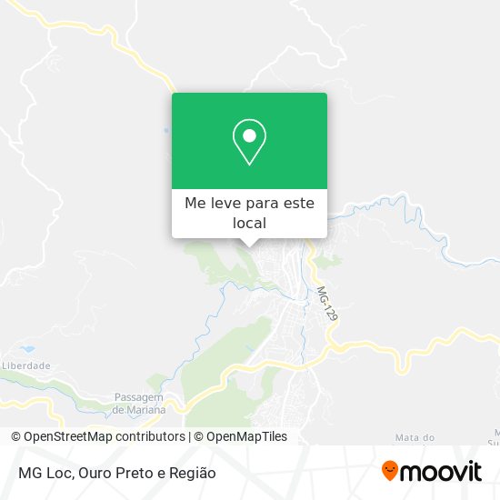 MG Loc mapa
