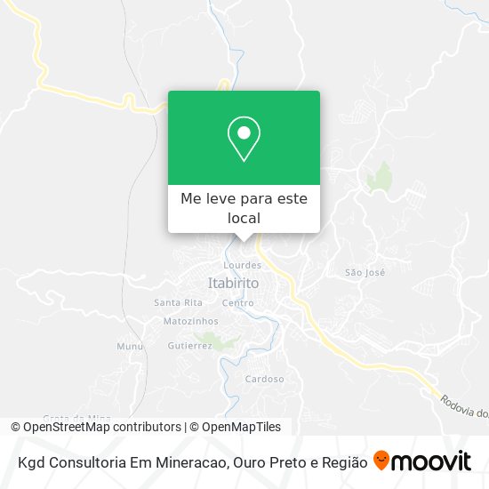 Kgd Consultoria Em Mineracao mapa