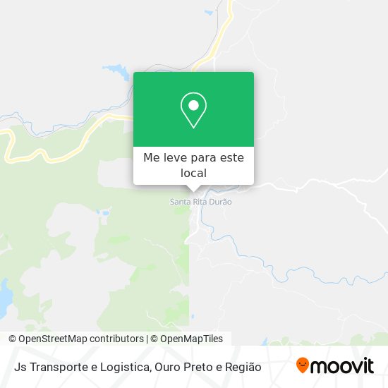 Js Transporte e Logistica mapa