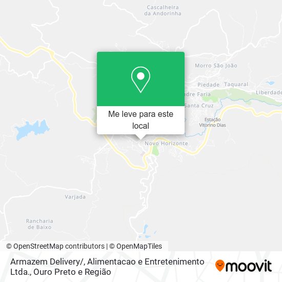 Armazem Delivery / , Alimentacao e Entretenimento Ltda. mapa