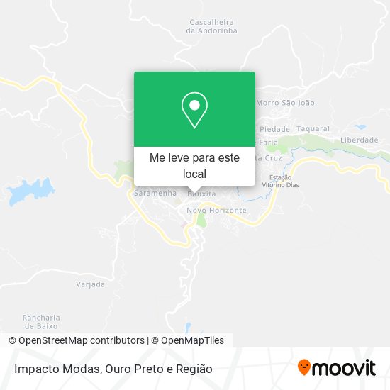 Impacto Modas mapa