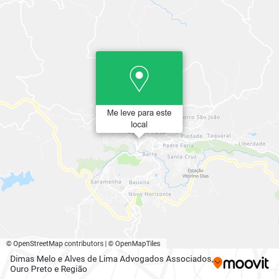 Dimas Melo e Alves de Lima Advogados Associados mapa