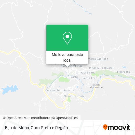 Biju da Moca mapa