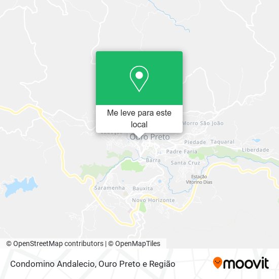 Condomino Andalecio mapa