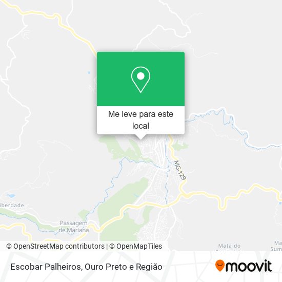 Escobar Palheiros mapa
