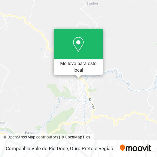 Companhia Vale do Rio Doce mapa
