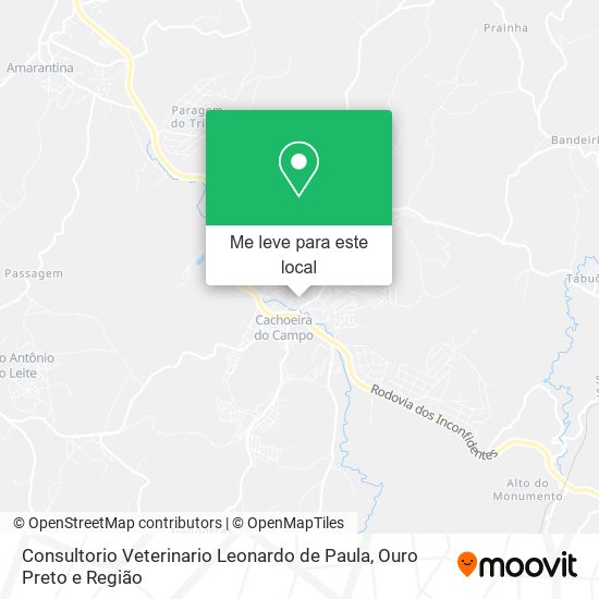 Consultorio Veterinario Leonardo de Paula mapa