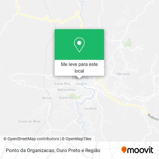 Ponto da Organizacao mapa