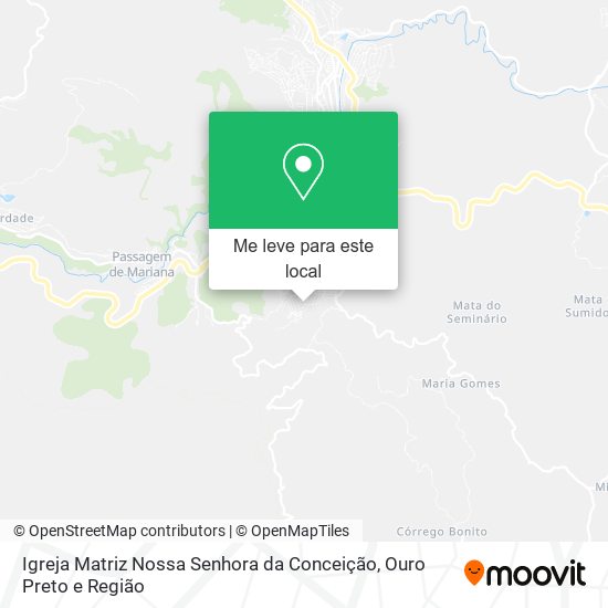 Igreja Matriz Nossa Senhora da Conceição mapa