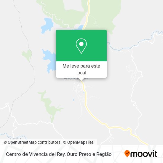 Centro de Vivencia del Rey mapa