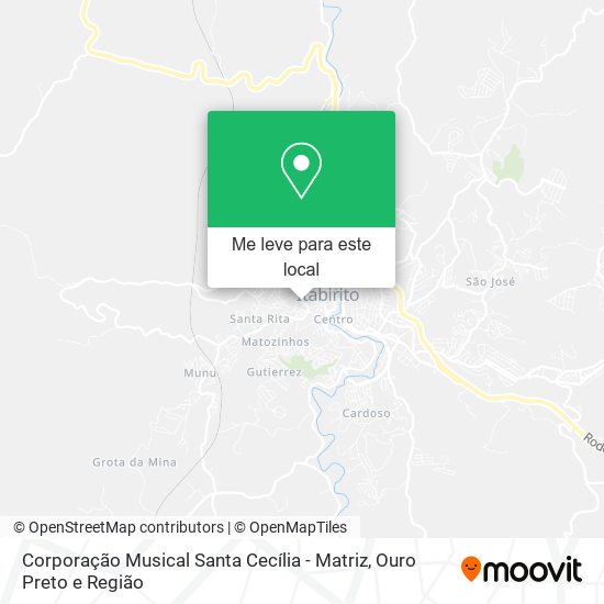 Corporação Musical Santa Cecília - Matriz mapa