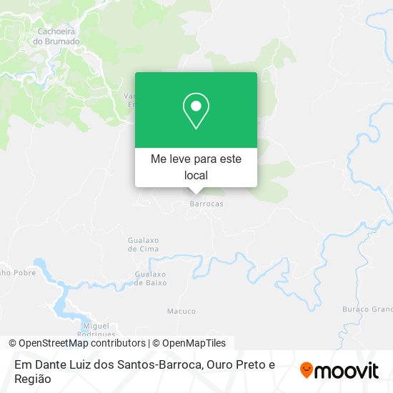 Em Dante Luiz dos Santos-Barroca mapa