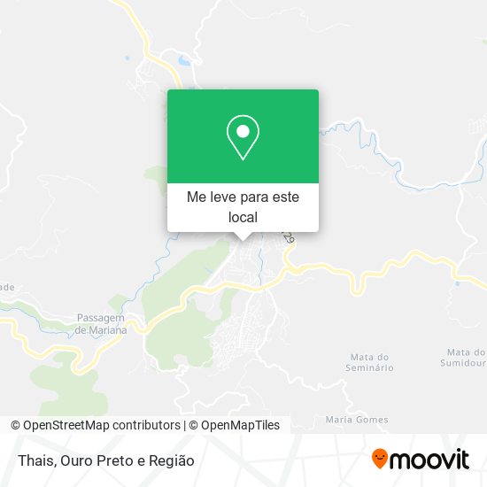 Thais mapa