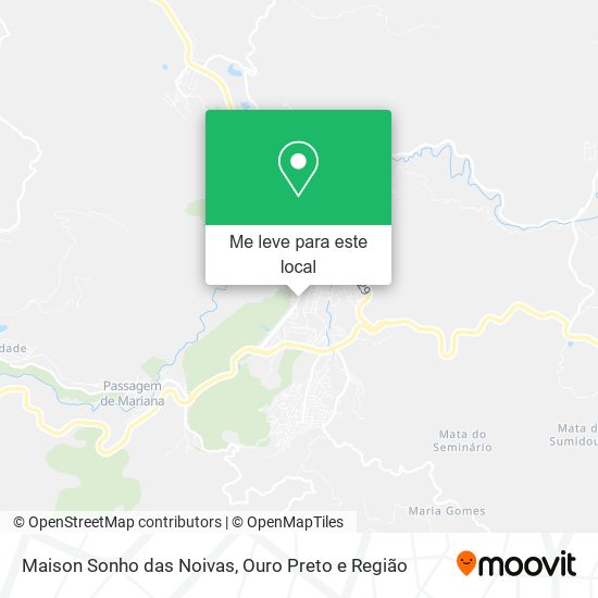 Maison Sonho das Noivas mapa