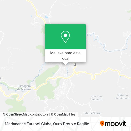 Marianense Futebol Clube mapa