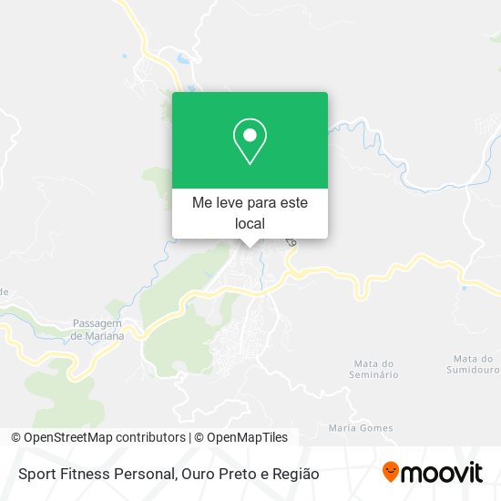 Sport Fitness Personal mapa
