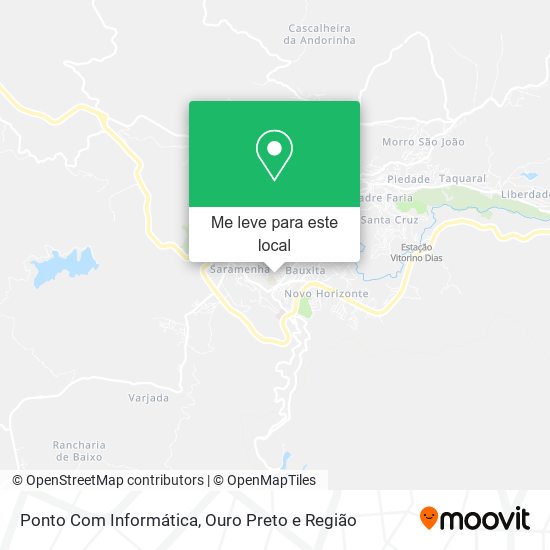 Ponto Com Informática mapa