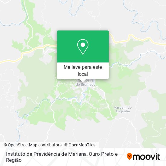 Instituto de Previdência de Mariana mapa