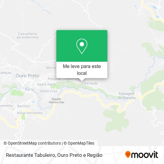Restaurante Tabuleiro mapa
