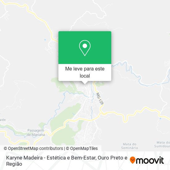 Karyne Madeira - Estética e Bem-Estar mapa