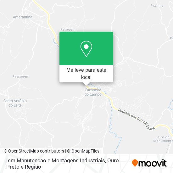 Ism Manutencao e Montagens Industriais mapa