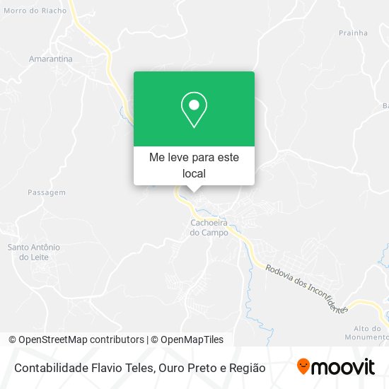 Contabilidade Flavio Teles mapa