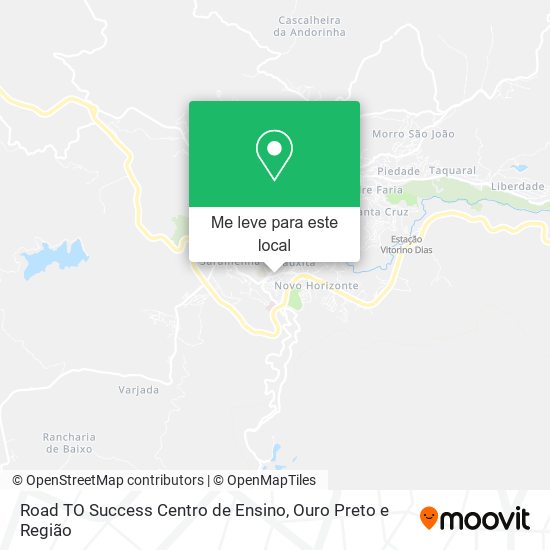 Road TO Success Centro de Ensino mapa