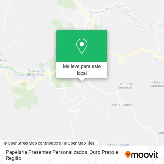 Papelaria Presentes Personalizados mapa