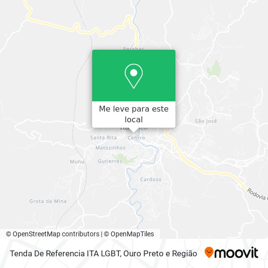 Tenda De Referencia ITA LGBT mapa