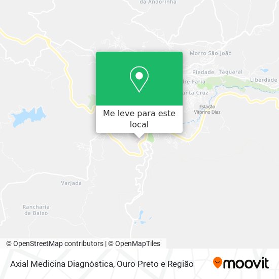 Axial Medicina Diagnóstica mapa