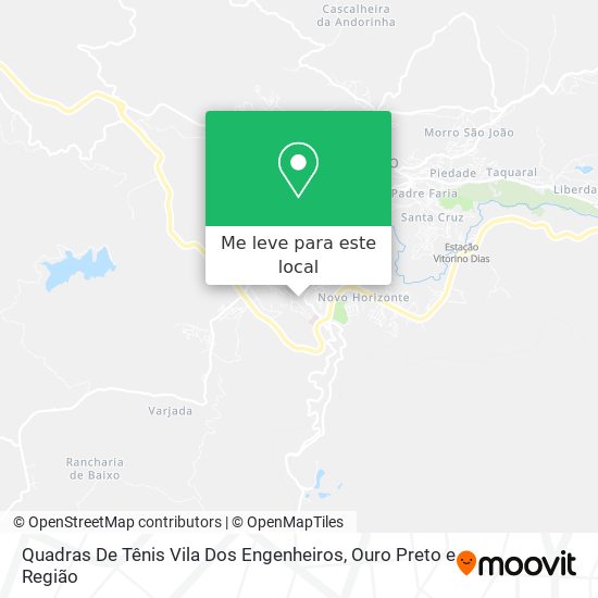 Quadras De Tênis Vila Dos Engenheiros mapa