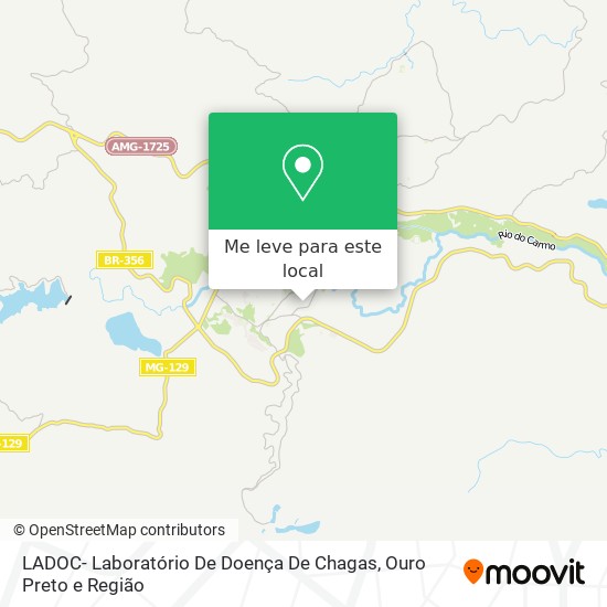 LADOC- Laboratório De Doença De Chagas mapa