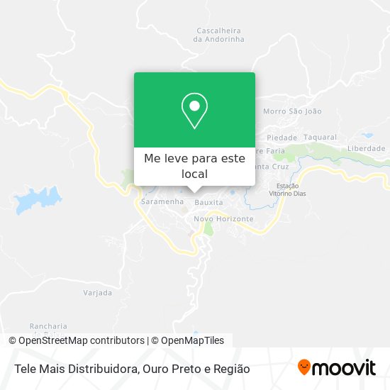 Tele Mais Distribuidora mapa