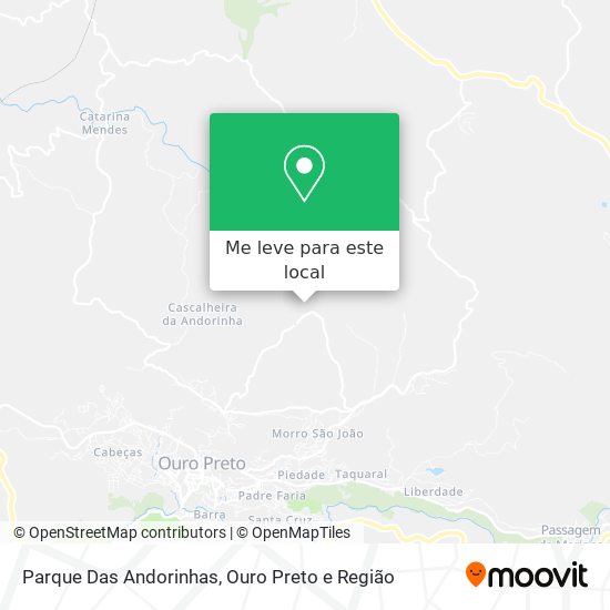 Parque Das Andorinhas mapa