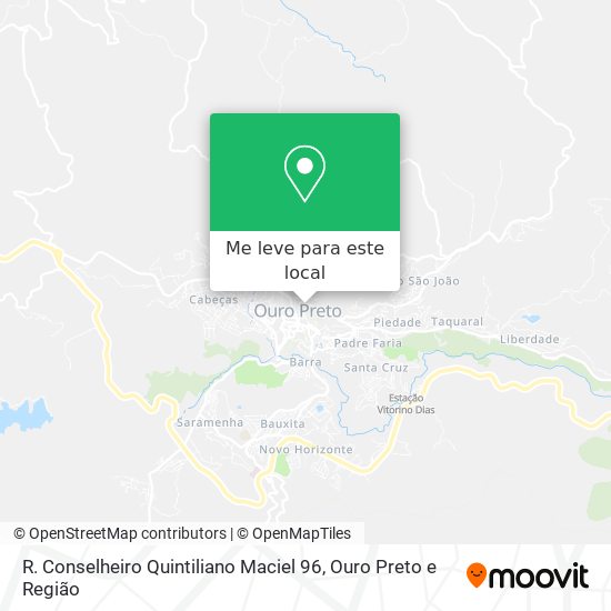 R. Conselheiro Quintiliano Maciel 96 mapa