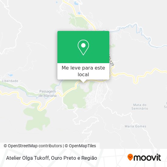 Atelier Olga Tukoff mapa