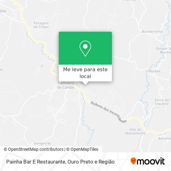 Painha Bar E Restaurante mapa
