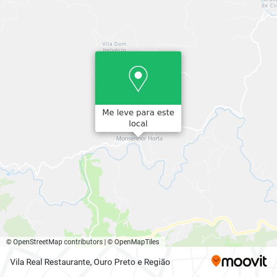 Vila Real Restaurante mapa