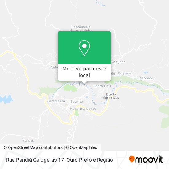 Rua Pandiá Calógeras 17 mapa