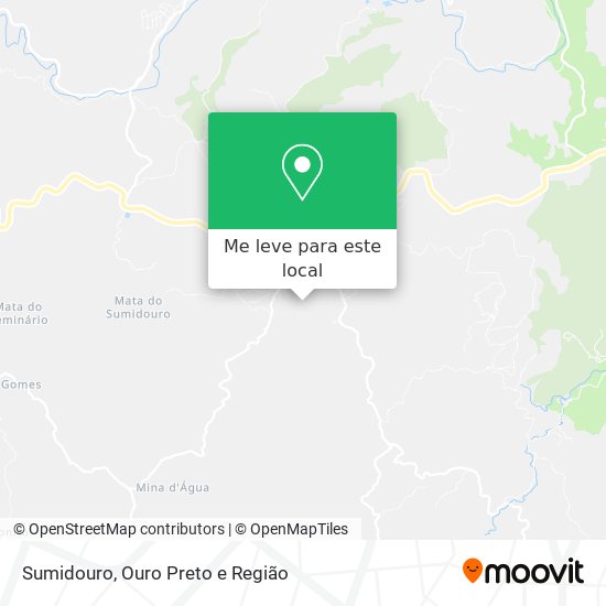 Sumidouro mapa