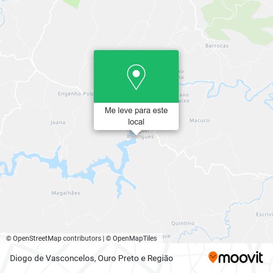 Diogo de Vasconcelos mapa