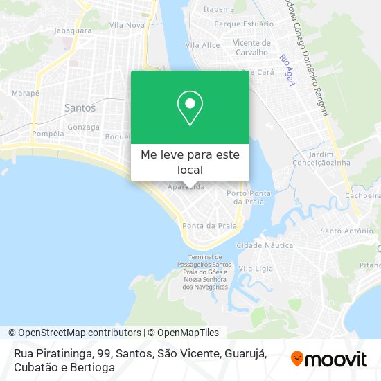 Rua Piratininga, 99 mapa