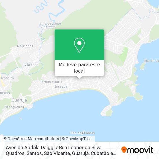 Avenida Abdala Daiggi / Rua Leonor da Silva Quadros mapa
