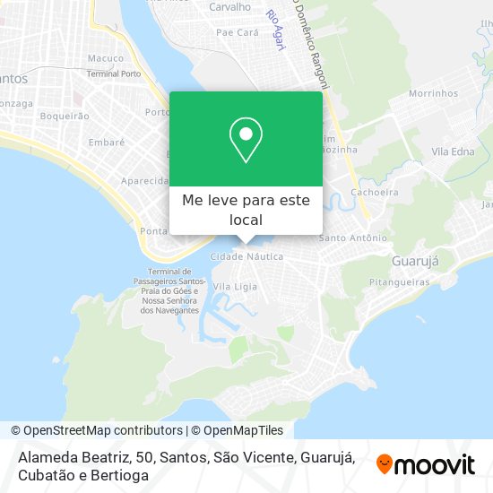 Alameda Beatriz, 50 mapa