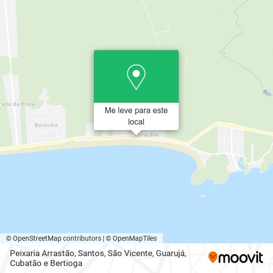 Peixaria Arrastão mapa