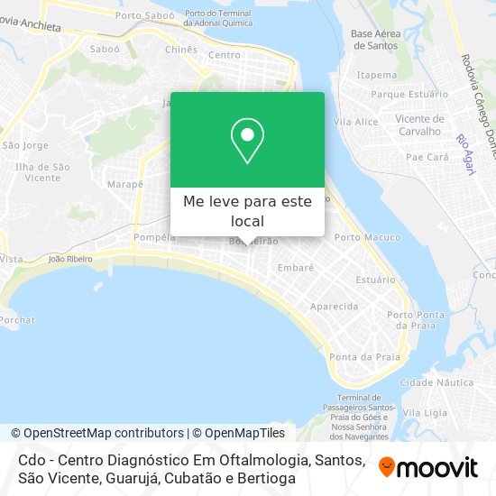 Cdo - Centro Diagnóstico Em Oftalmologia mapa